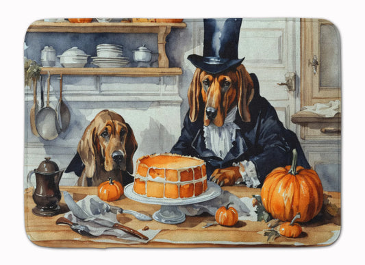 Bloodhound Fall Kitchen Pumpkins Memory Foam Kitchen Mat